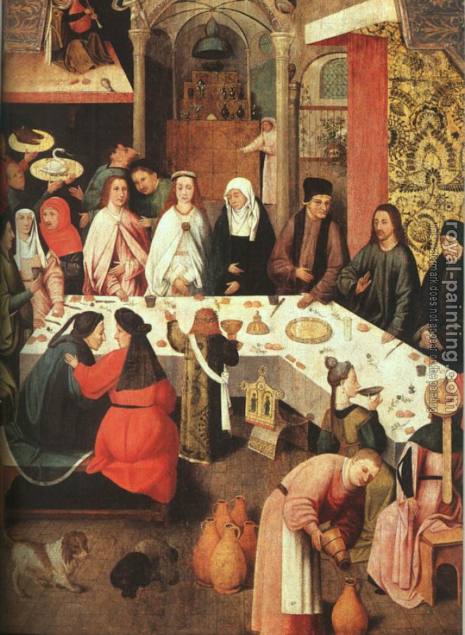 Hieronymus Bosch : Marriage Feast at Cana